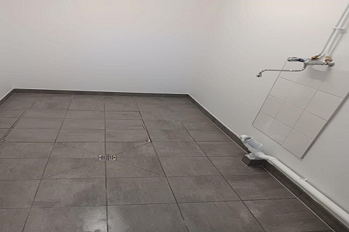 Espace vide après nettoyage