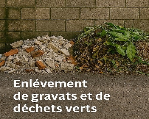  Enlèvement de gravats et dechets verts