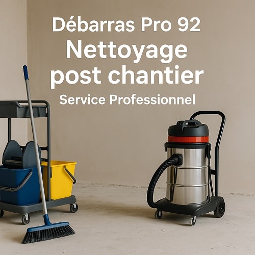 Nettoyage post-chantier