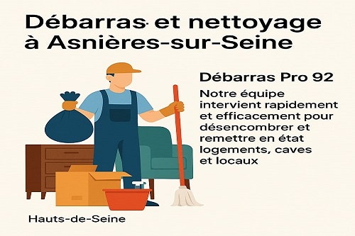 Débarras et nettoyage à Antony