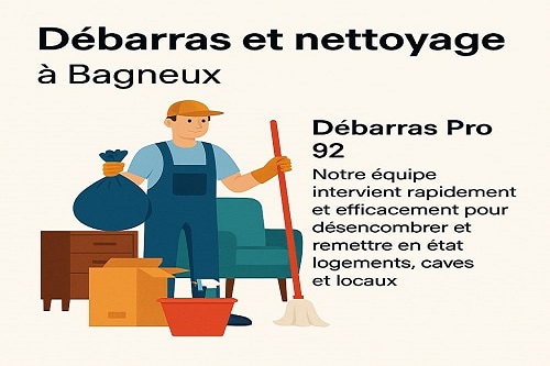 Débarras et nettoyage à bagneux